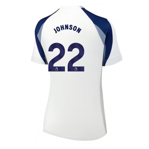 Tottenham Hotspur Brennan Johnson #22 Replika Hemmatröja Dam 2025-26 Kortärmad
